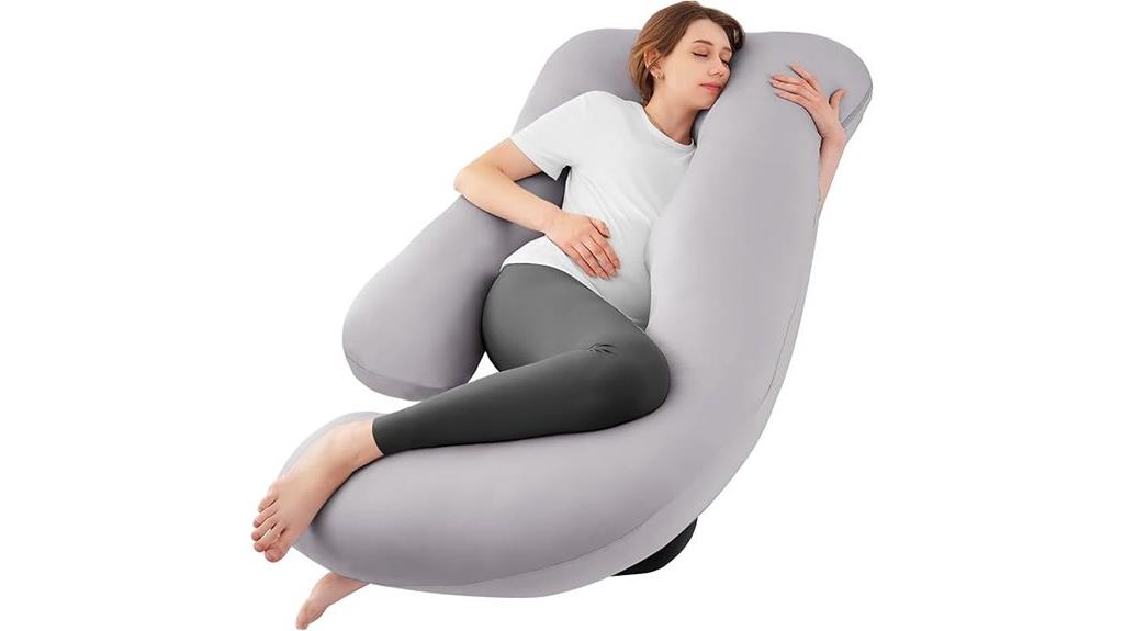 u shaped pregnancy pillow