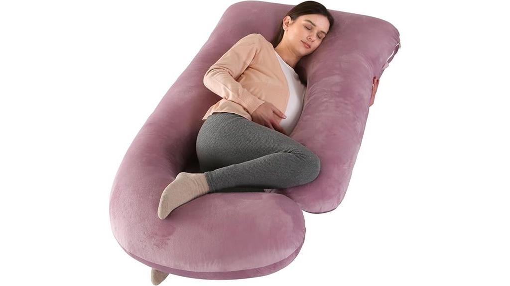 u shaped pregnancy pillow