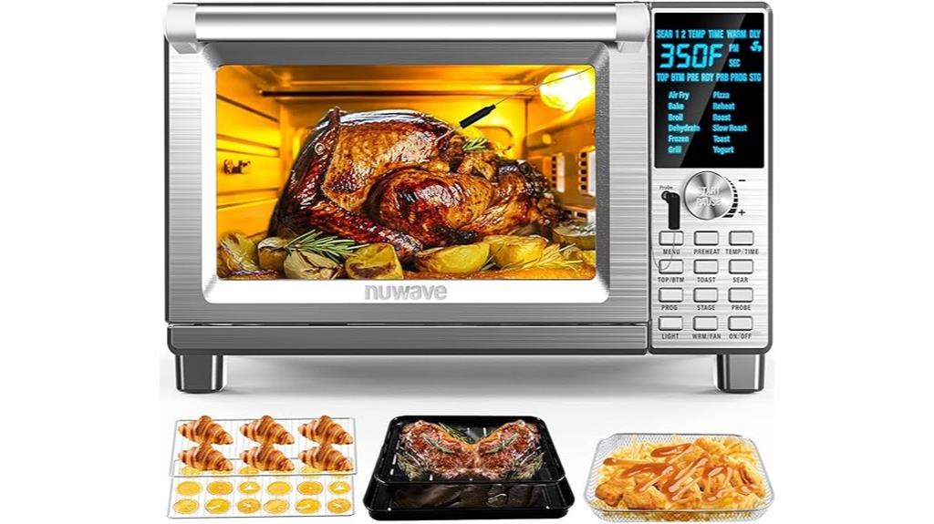versatile air fryer toaster