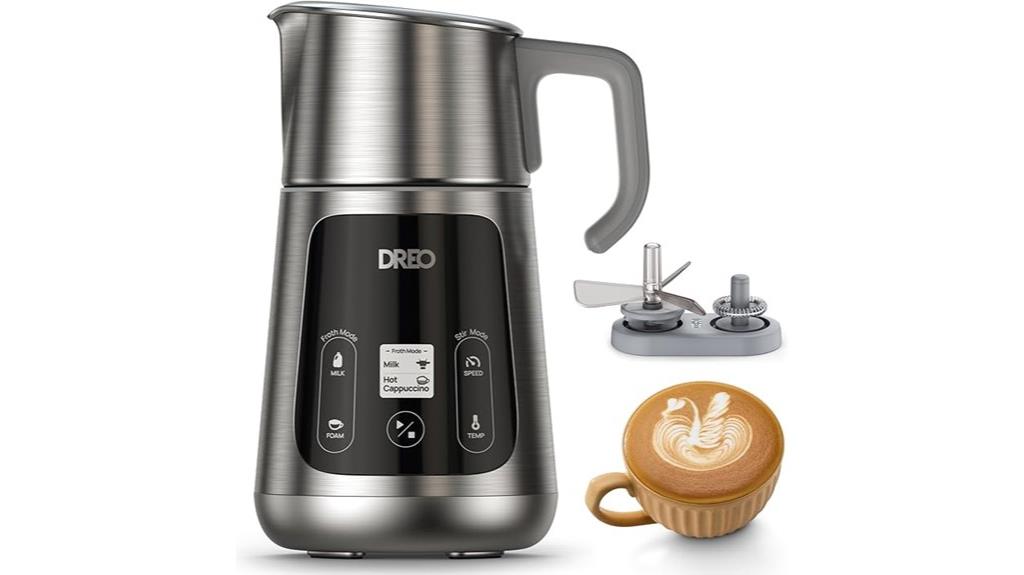versatile milk frother machine