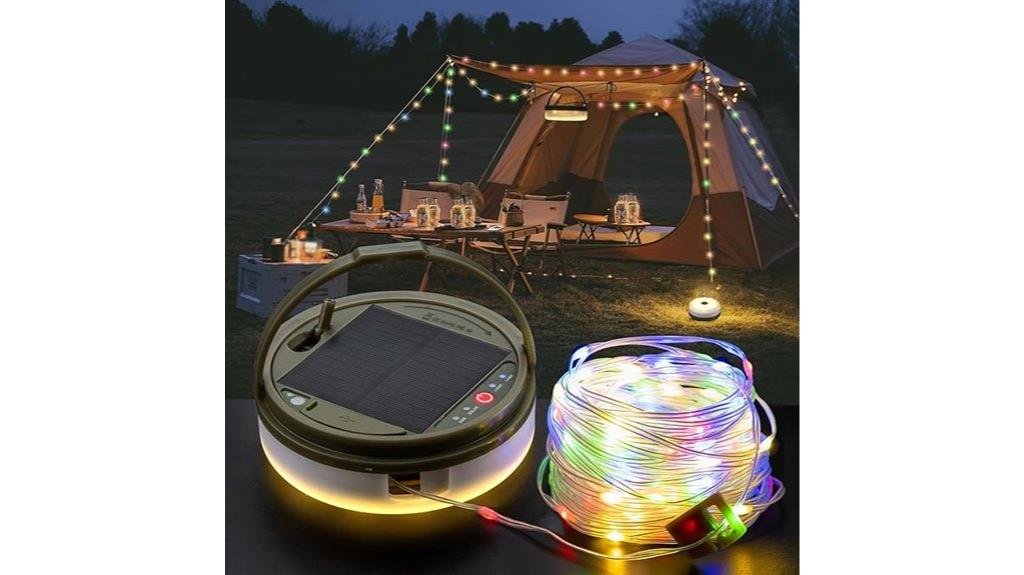 versatile solar string lights