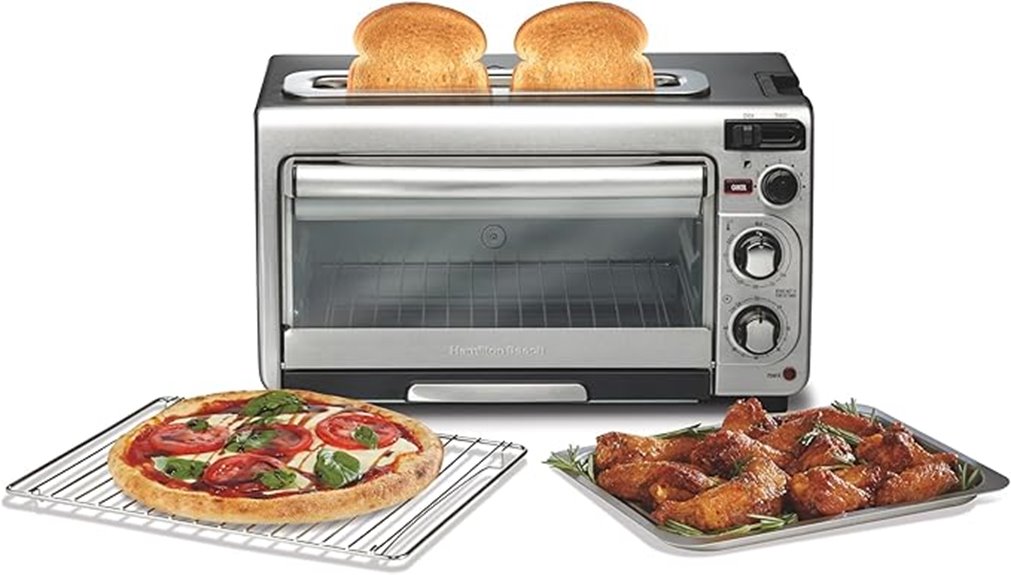 versatile toaster oven combo