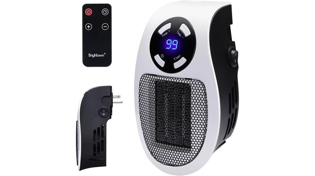 wall mounted 450w heater