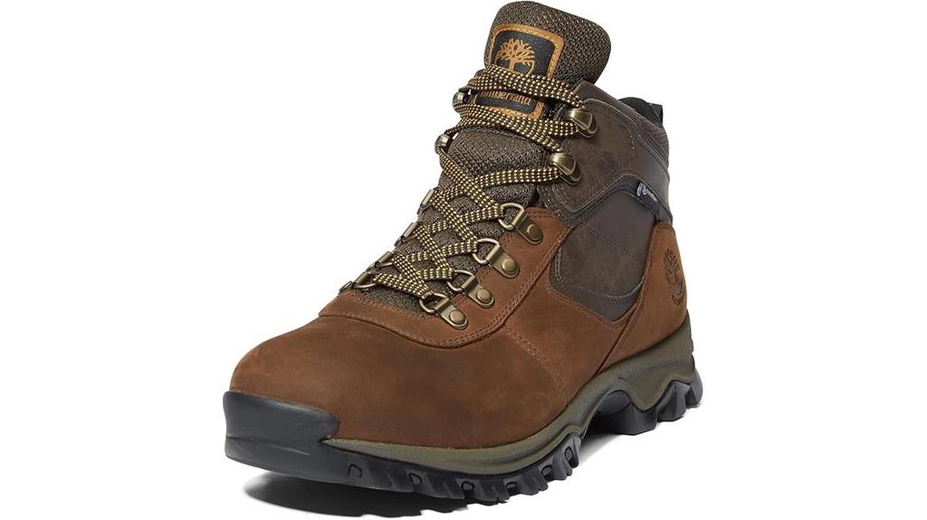 waterproof leather hiking boots