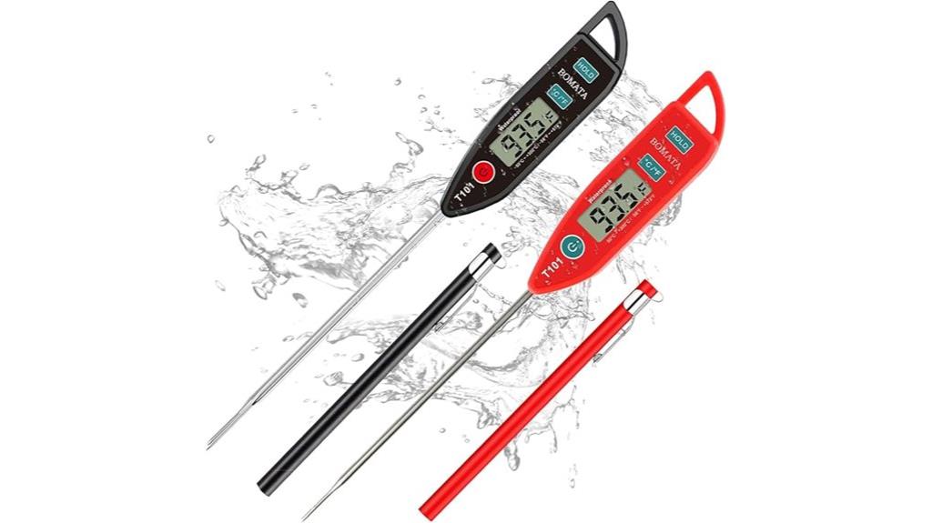 waterproof meat thermometer pack