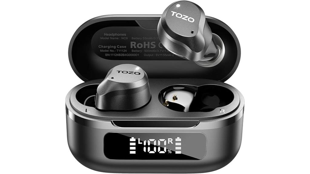 waterproof wireless noise canceling earbuds