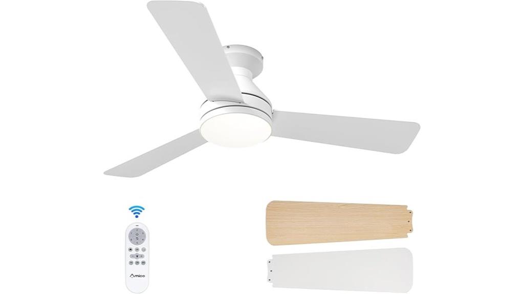 white 42 inch ceiling fan