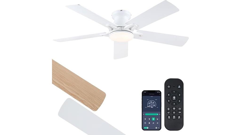 white 52 inch ceiling fan