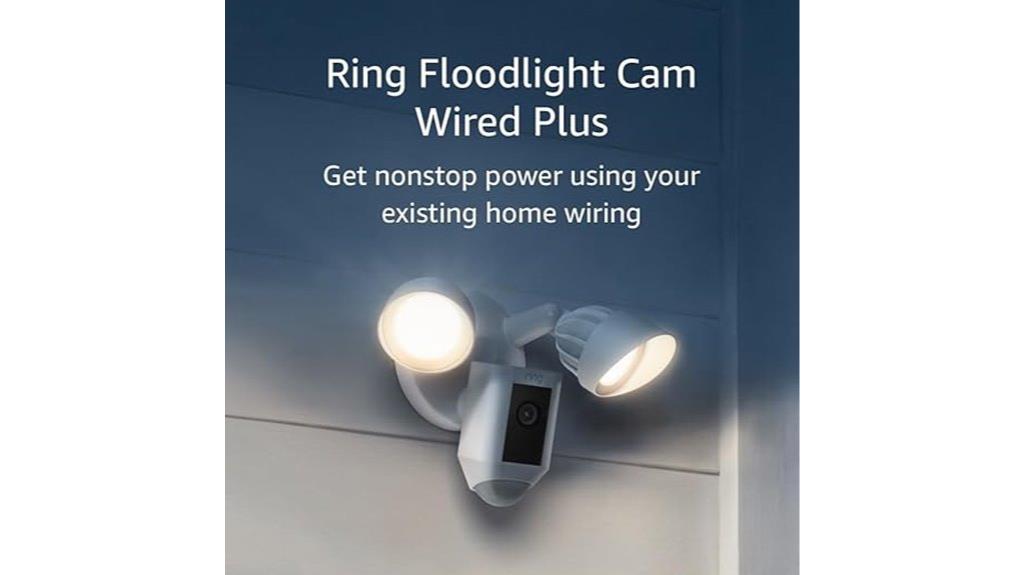 wired 1080p floodlight camera