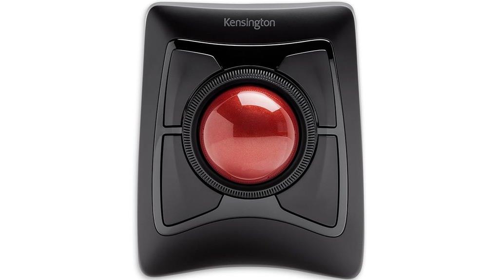 wireless black trackball