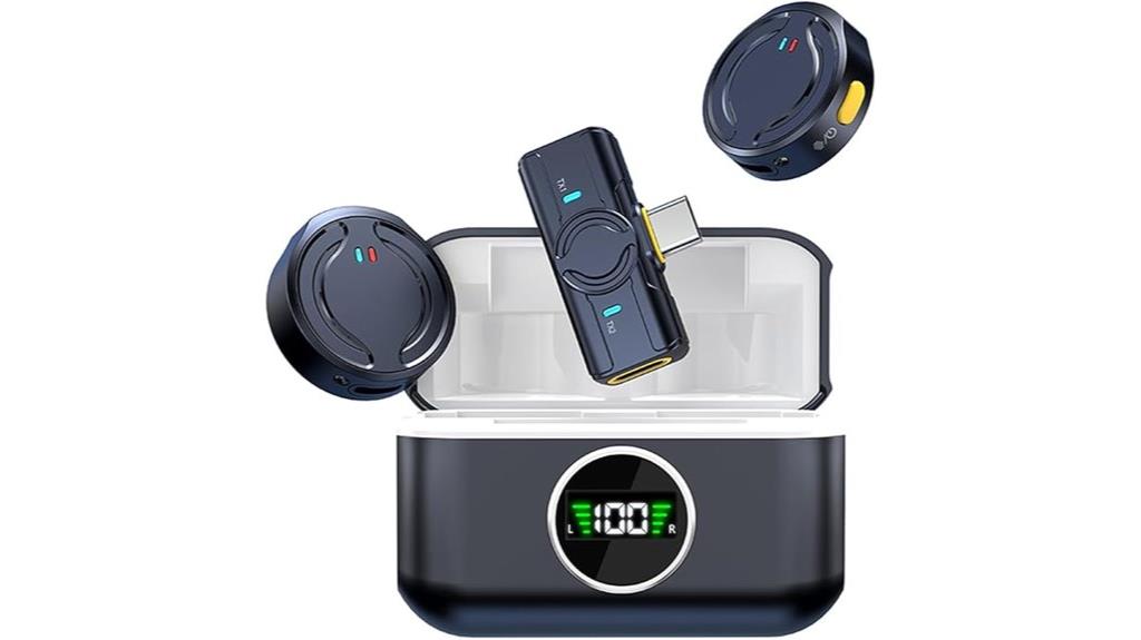 wireless compact versatile microphone
