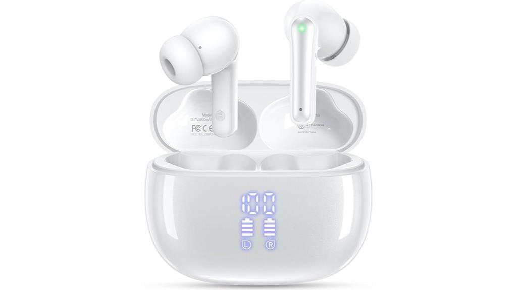 wireless earbuds with deep bass