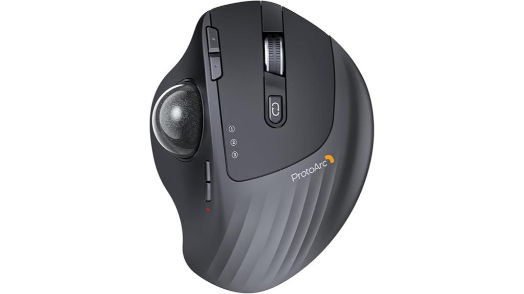 wireless ergonomic rollerball