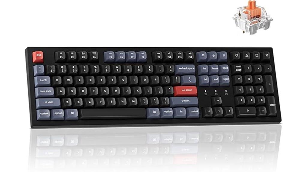 wireless mechanical keyboard features
