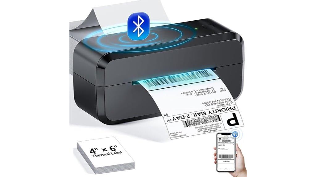 wireless multi platform label printer