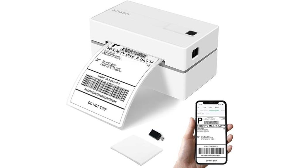 wireless portable shipping printer