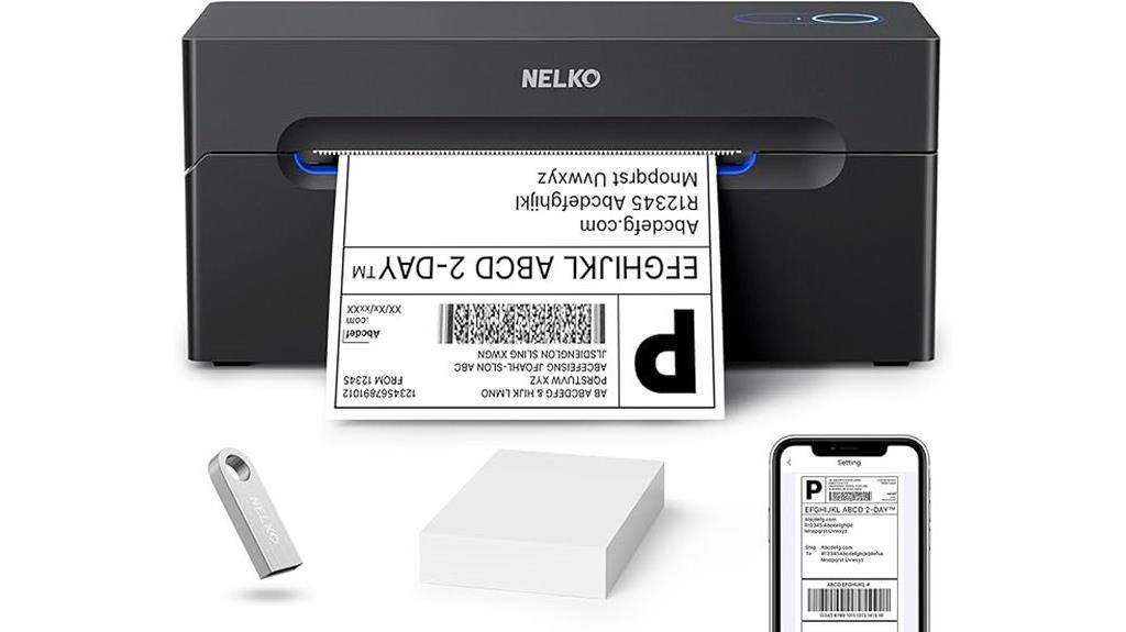wireless thermal shipping printer