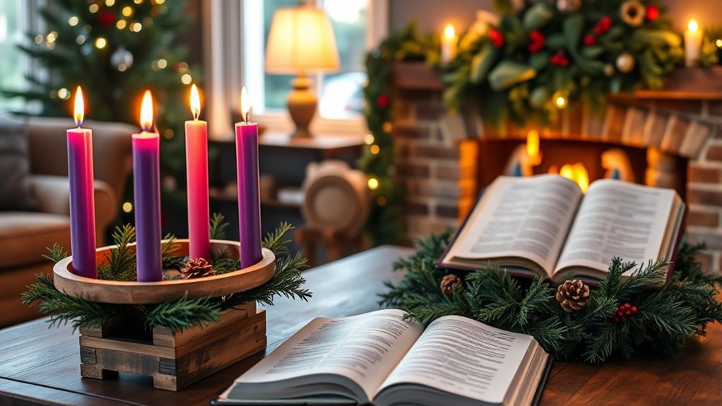 advent wreaths calendars scriptures
