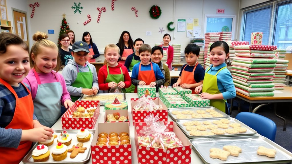 baking treats for community
