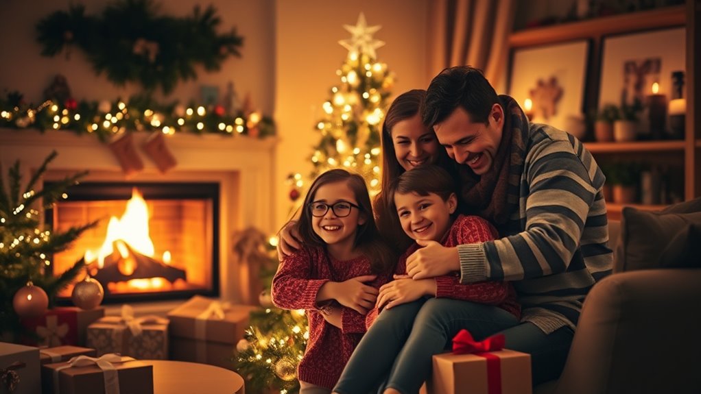 cherishing family traditions and love