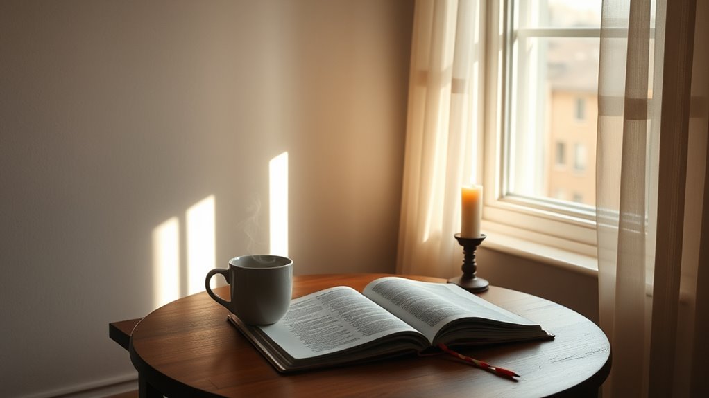 choose peaceful consistent prayer times