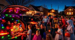 community halloween trunk event