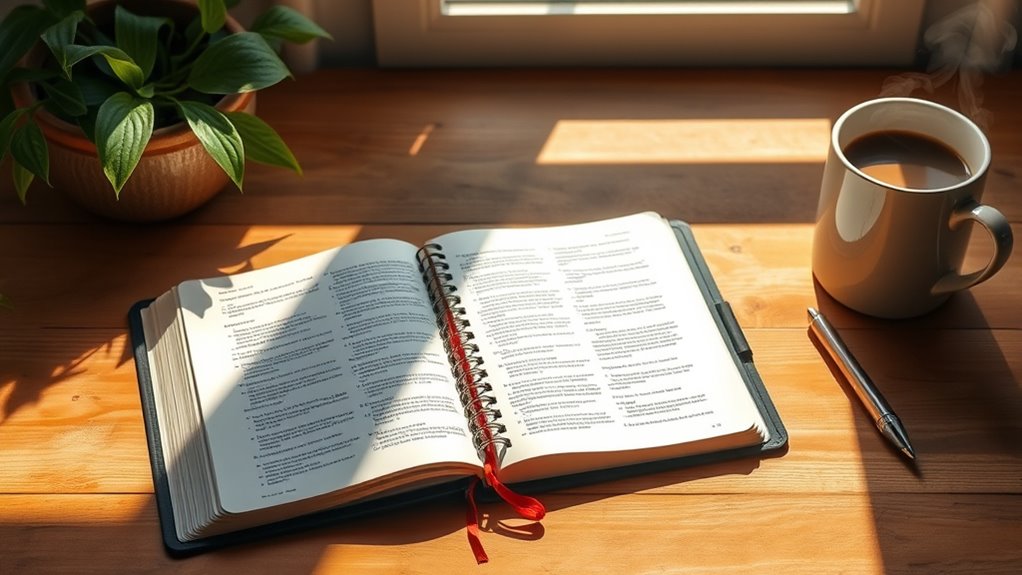 consistent bible study routine