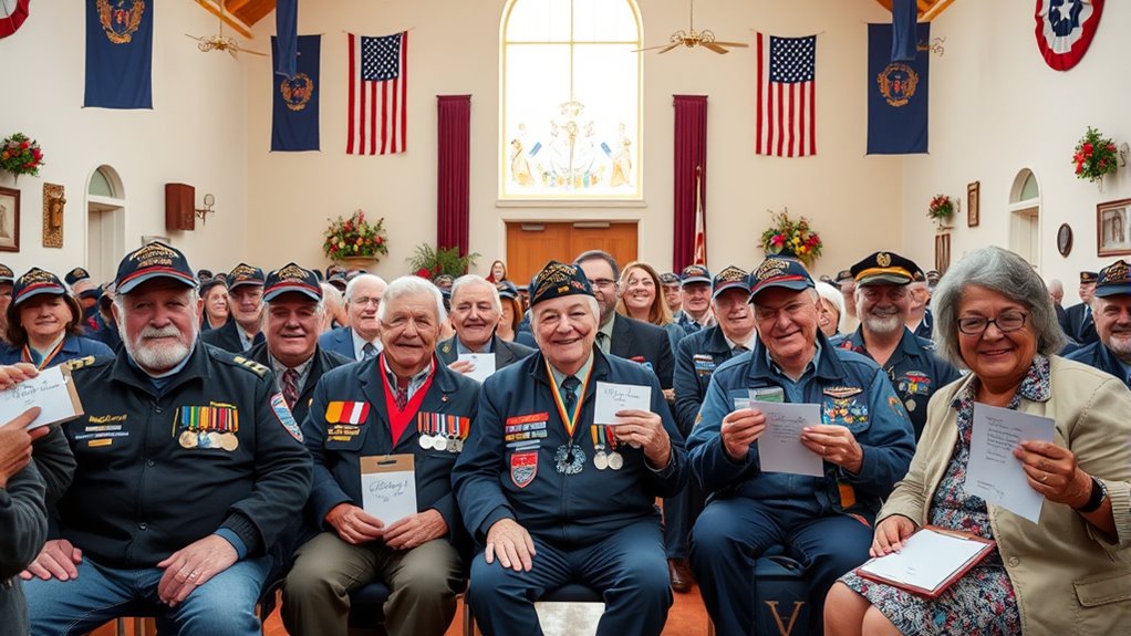 coordinate veteran volunteer activities