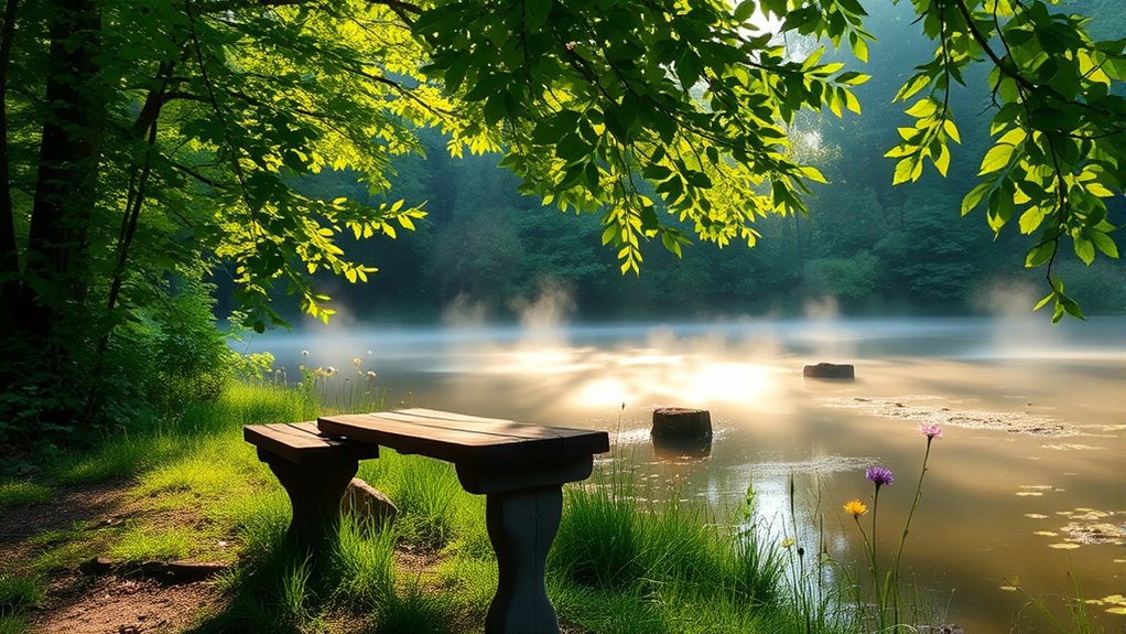 create a calming restful space