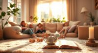 create restful family routines