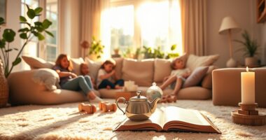 create restful family routines