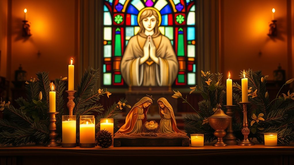 create sacred reflection space