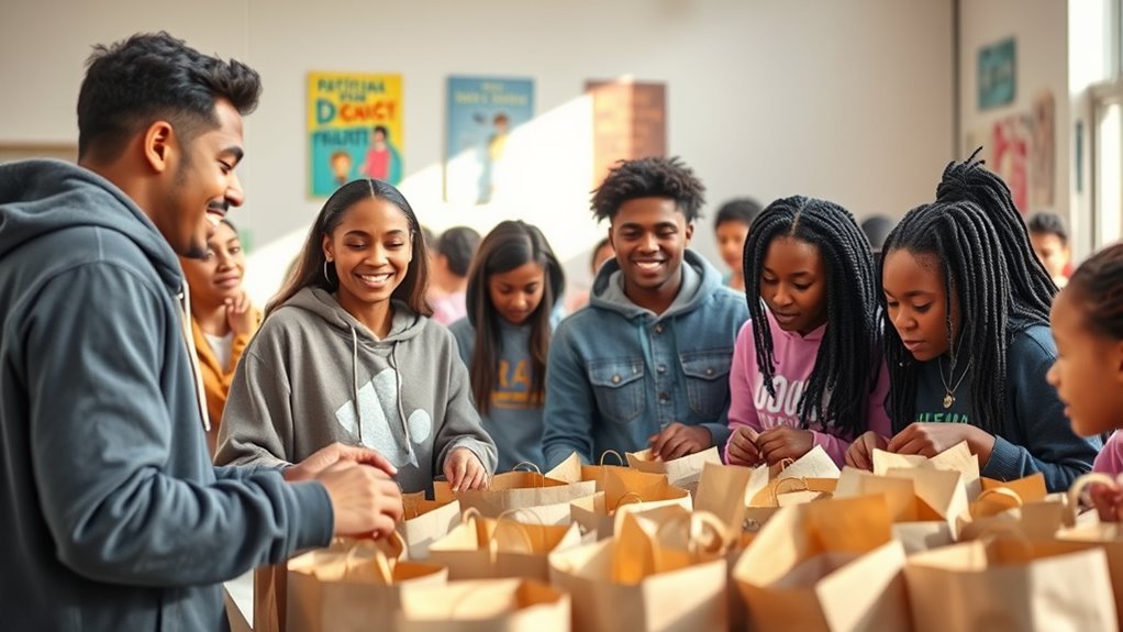 engage youth in social action