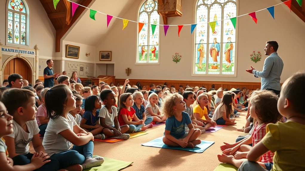 engaging kids in worship