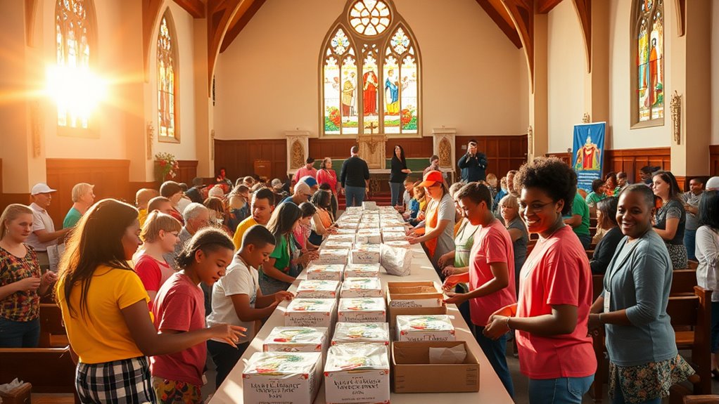 engaging members in service