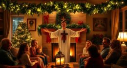 faith and joy overcome holiday stress