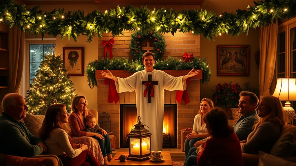 faith and joy overcome holiday stress