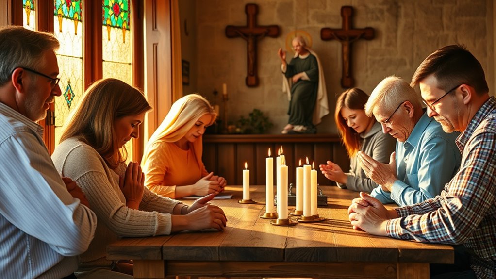 family prayer strengthens bonds