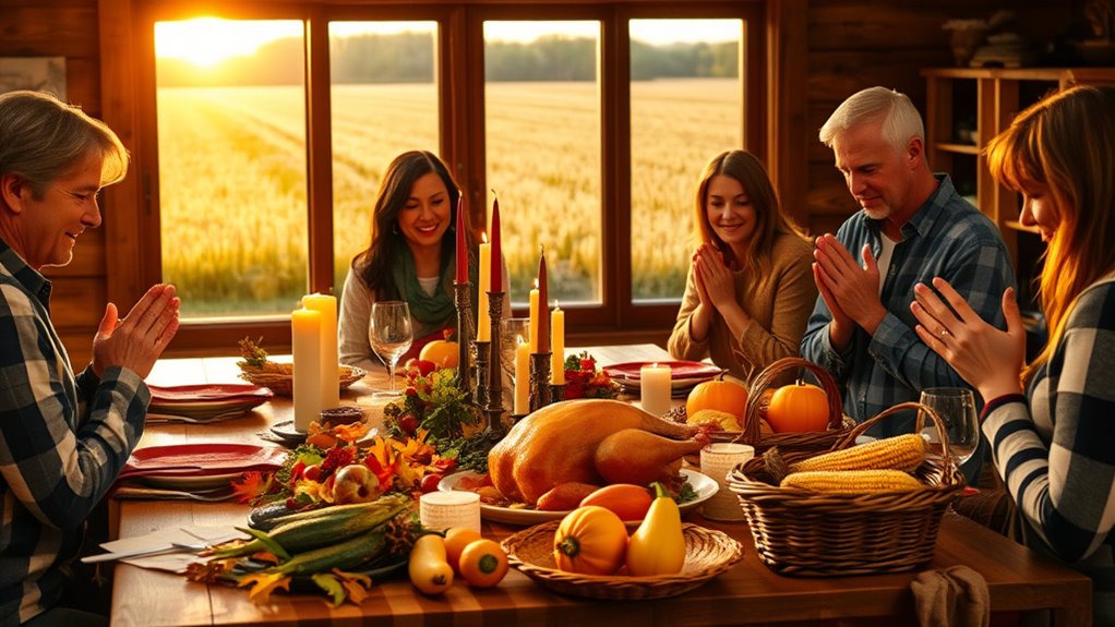 gratitude for seasonal bounty