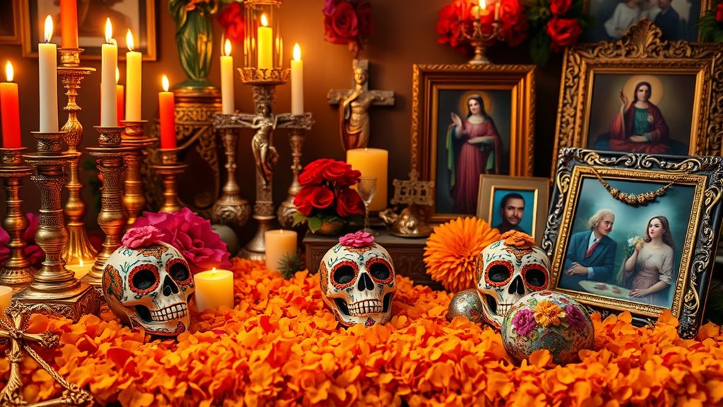 honoring saints and souls