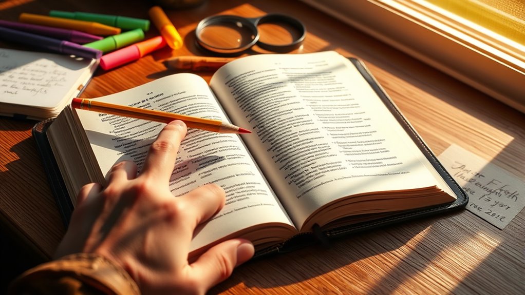 identify key words patterns