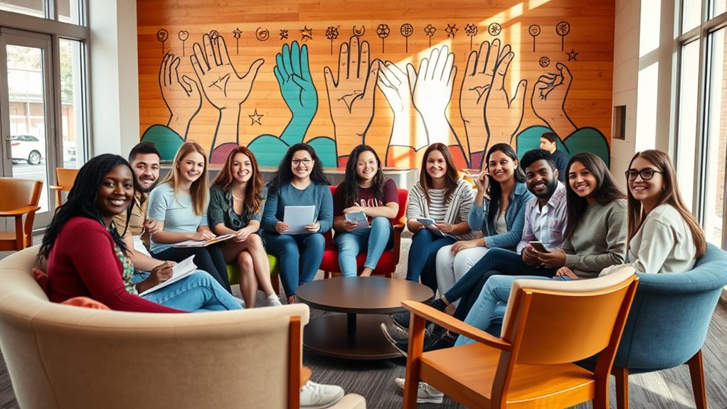 inclusive authentic community spaces