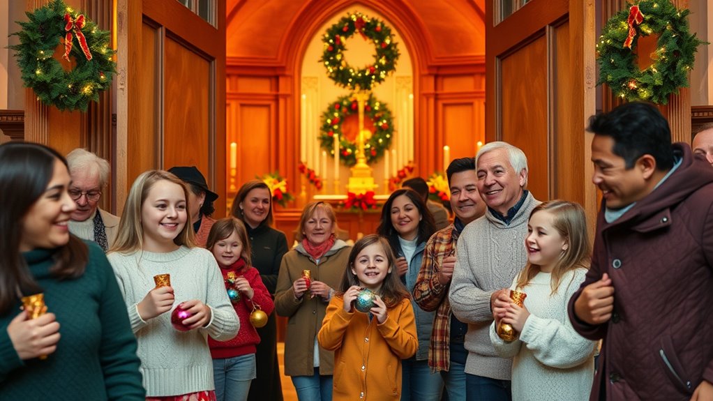 inclusive festive worship ambiance