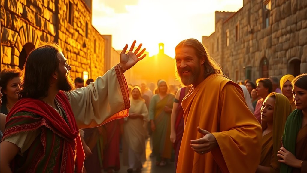 jesus shows kindness to zacchaeus