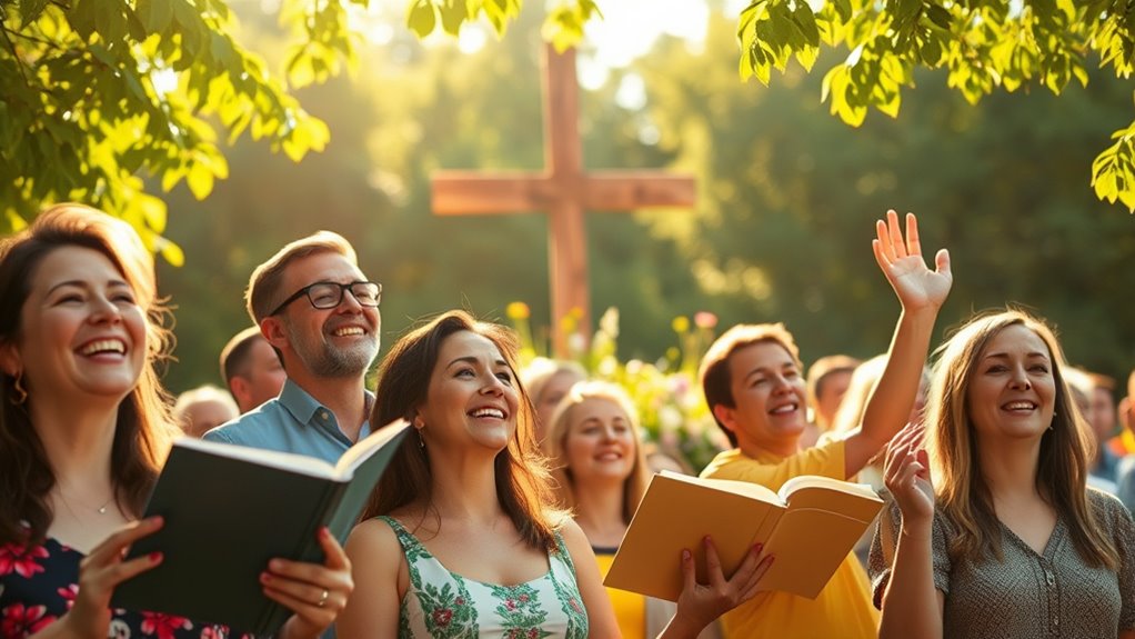 joyful worship through song