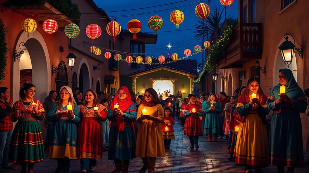 mexican religious community celebration