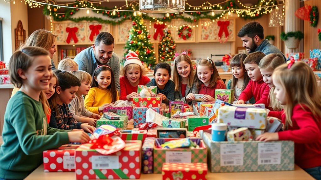 organize give wrap inspire