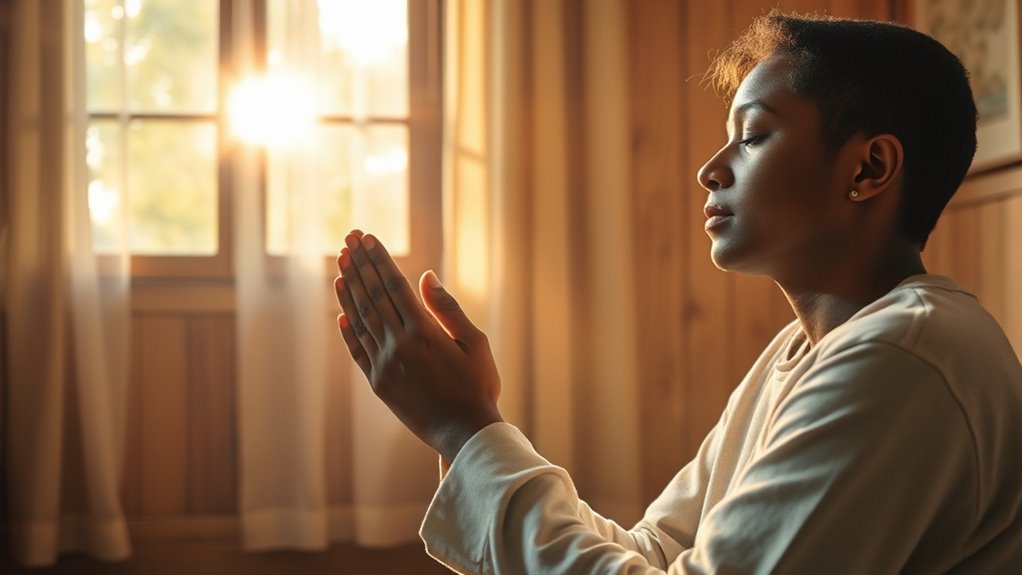 pray with humble trust