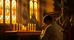 praying for the deceased