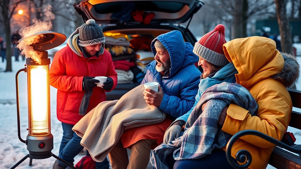 providing winter emergency aid